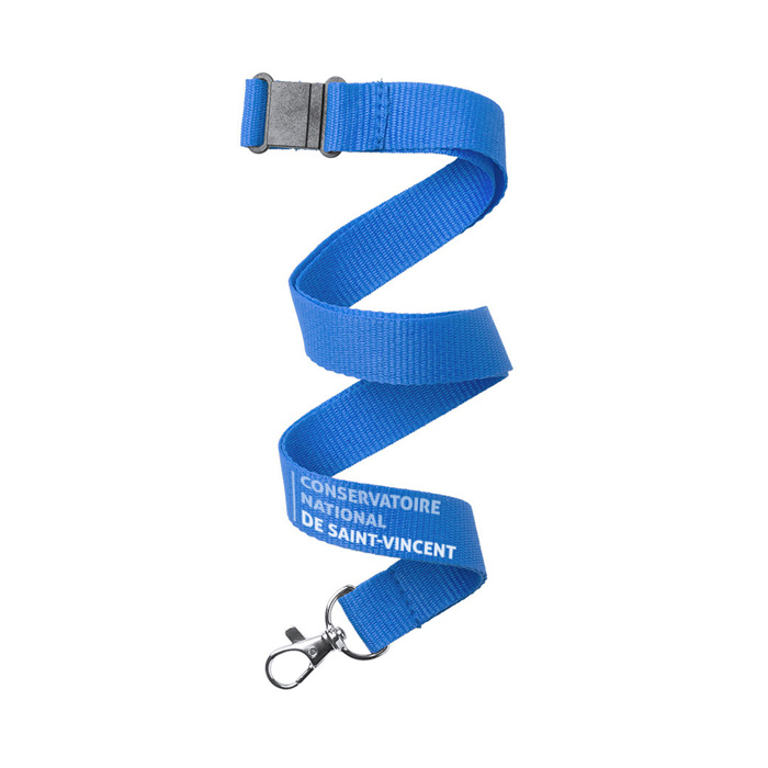 Polyester Lanyard with Metal Carabiner - Oakhampton