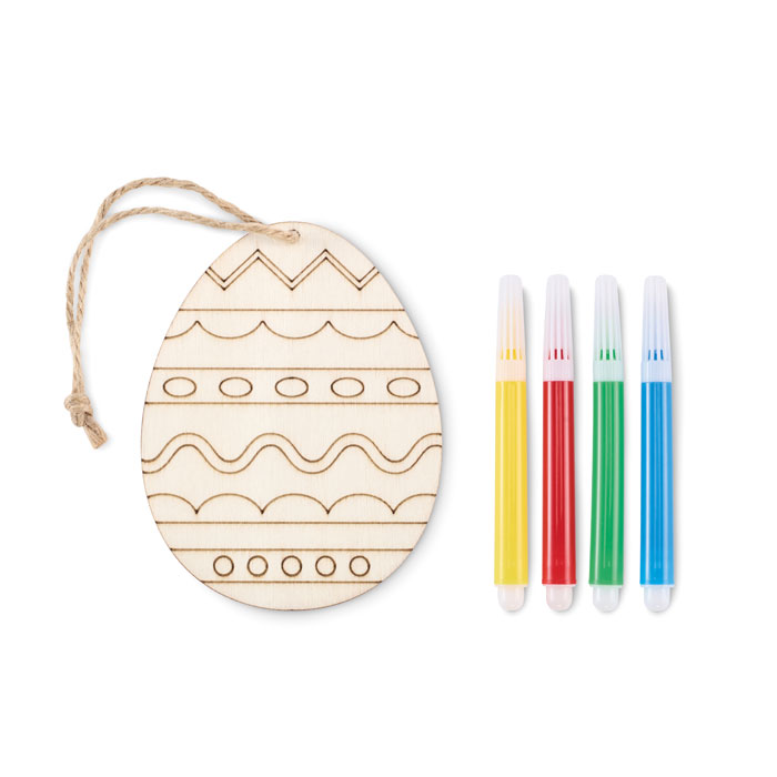 Wooden Egg Art Kit - Chelmsley Wood