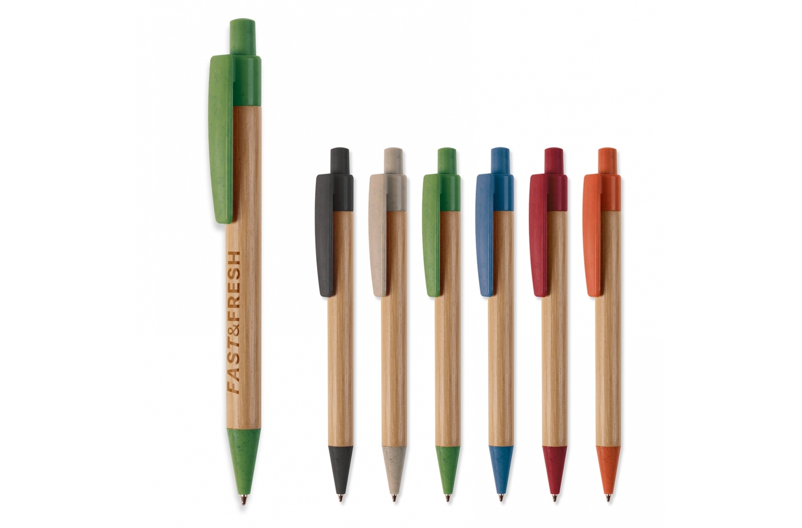 A pen made out of bamboo and wheat straw - Ham Street