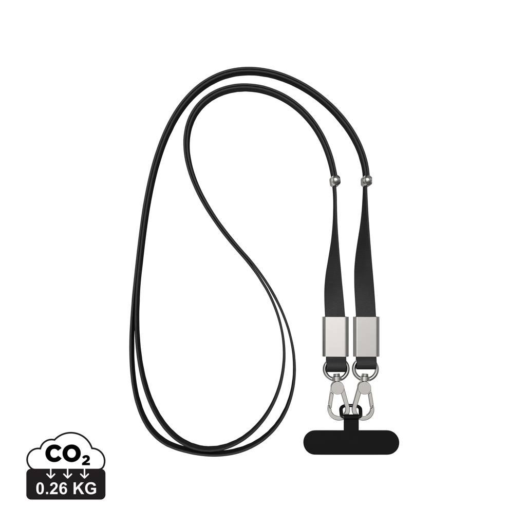 Universal Eco-Friendly Phone Lanyard - Leeds printed with logo