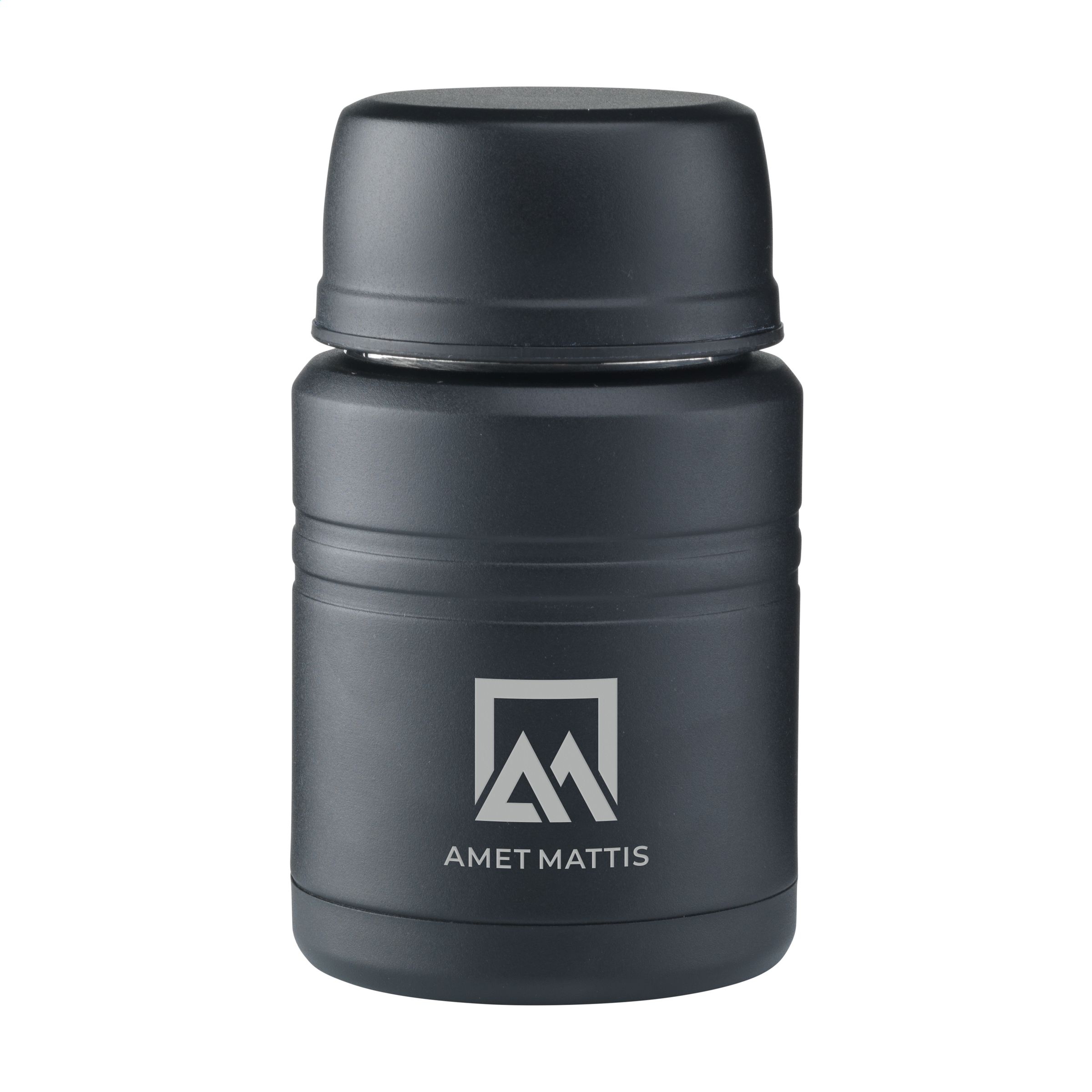 Insulated Stainless-Steel Food Container with Collapsible Spoon - Osmington Mills