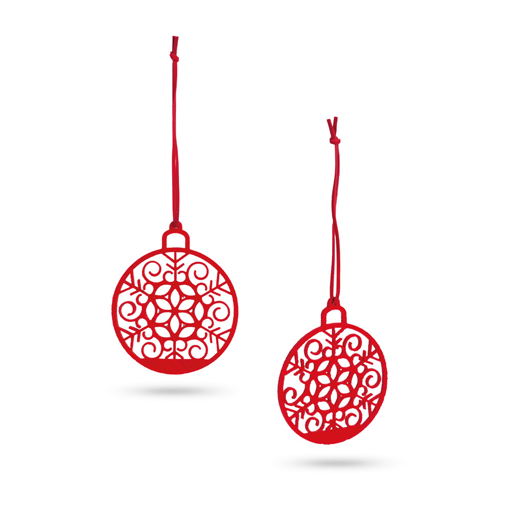 Ampleforth Festive Felt Decorations - Felixstowe