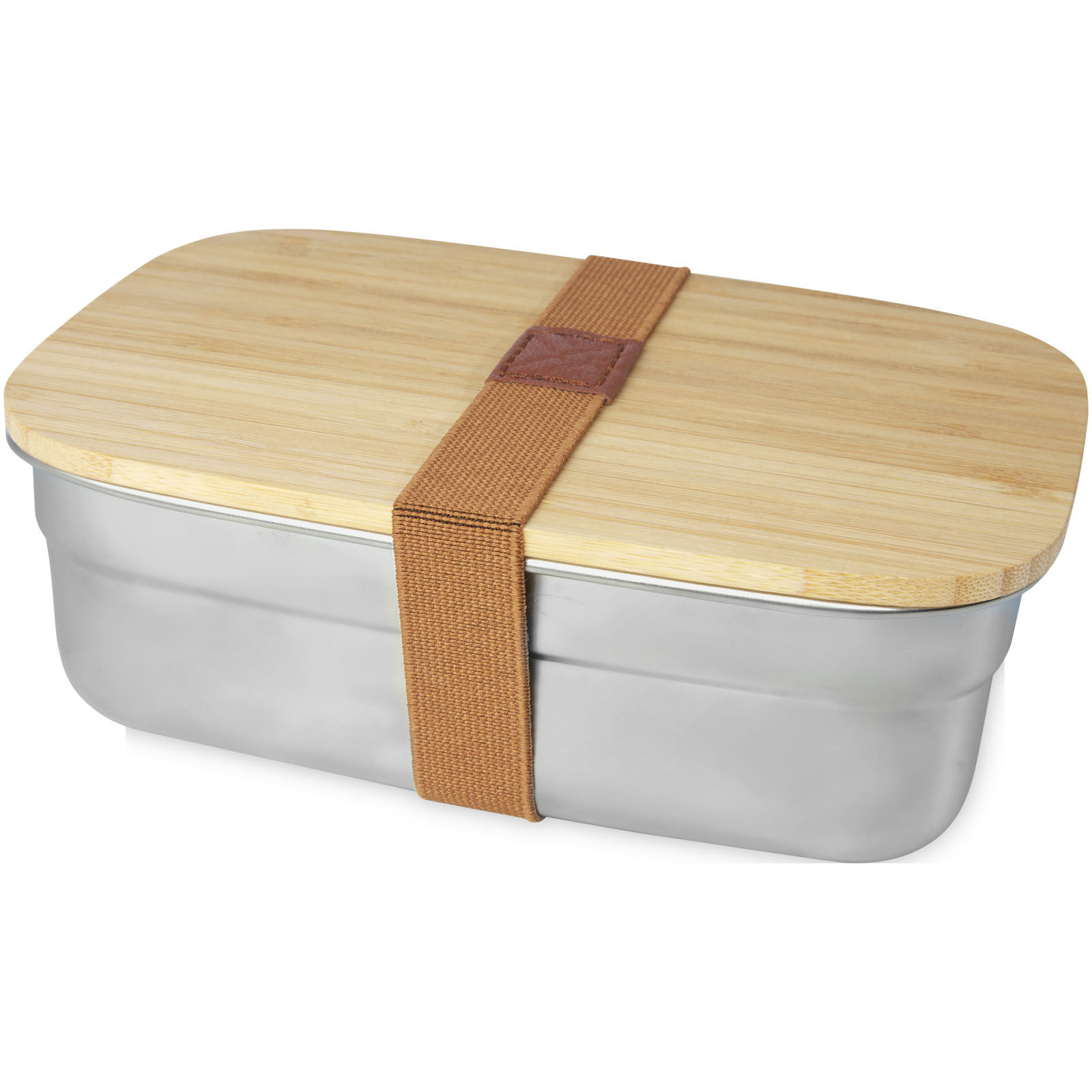 Stainless Steel Lunch Box with Bamboo Lid - Bervie