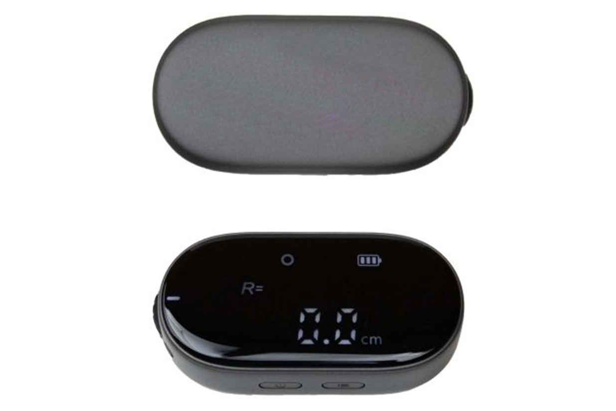 Powerit-Now electronic ruler with logo