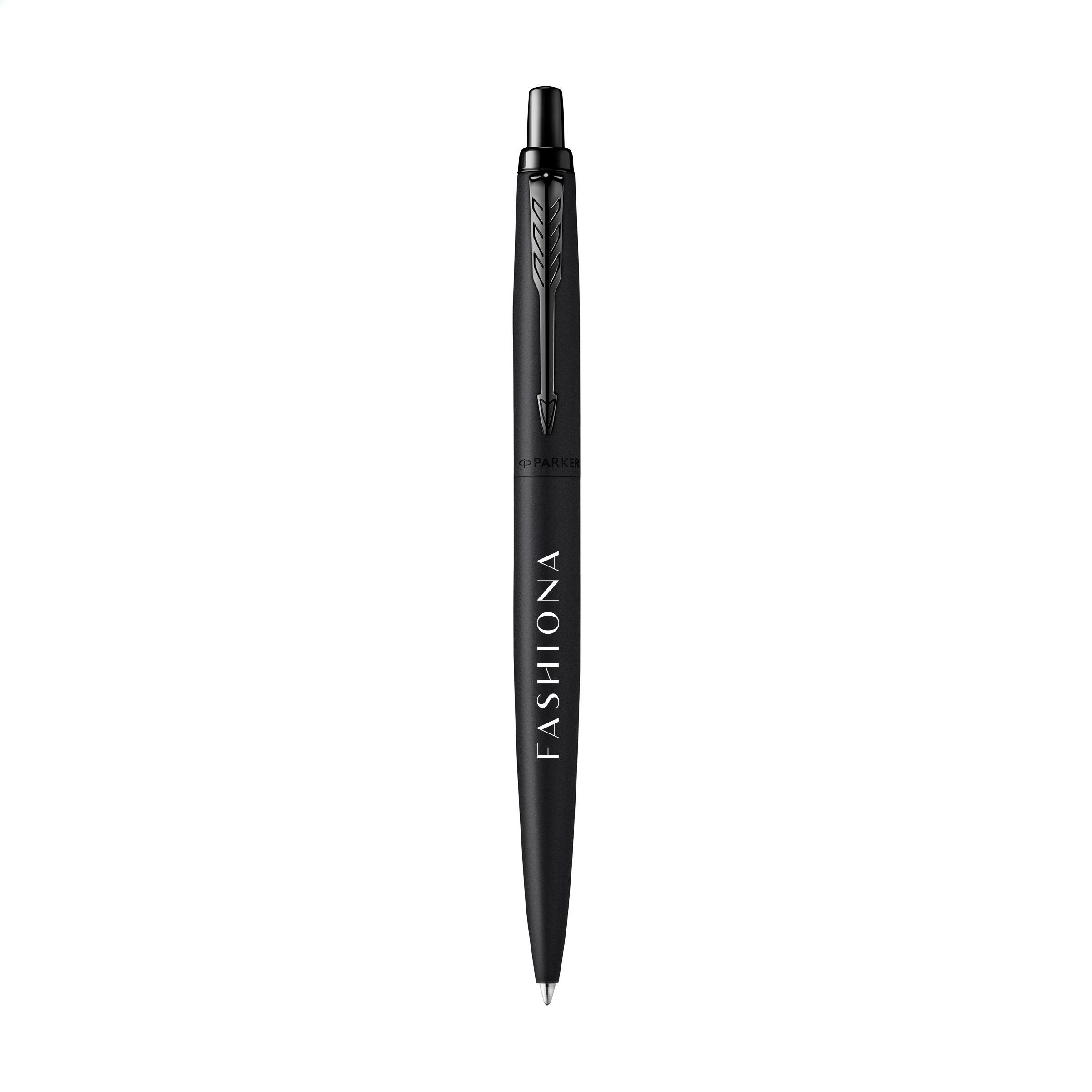 Parker Jotter XL Black Monochrome Ballpoint Pen - blue ink