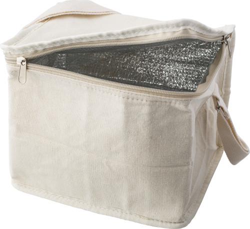 A cotton cooler bag featuring an interior lining made of aluminum foil - Motherwell