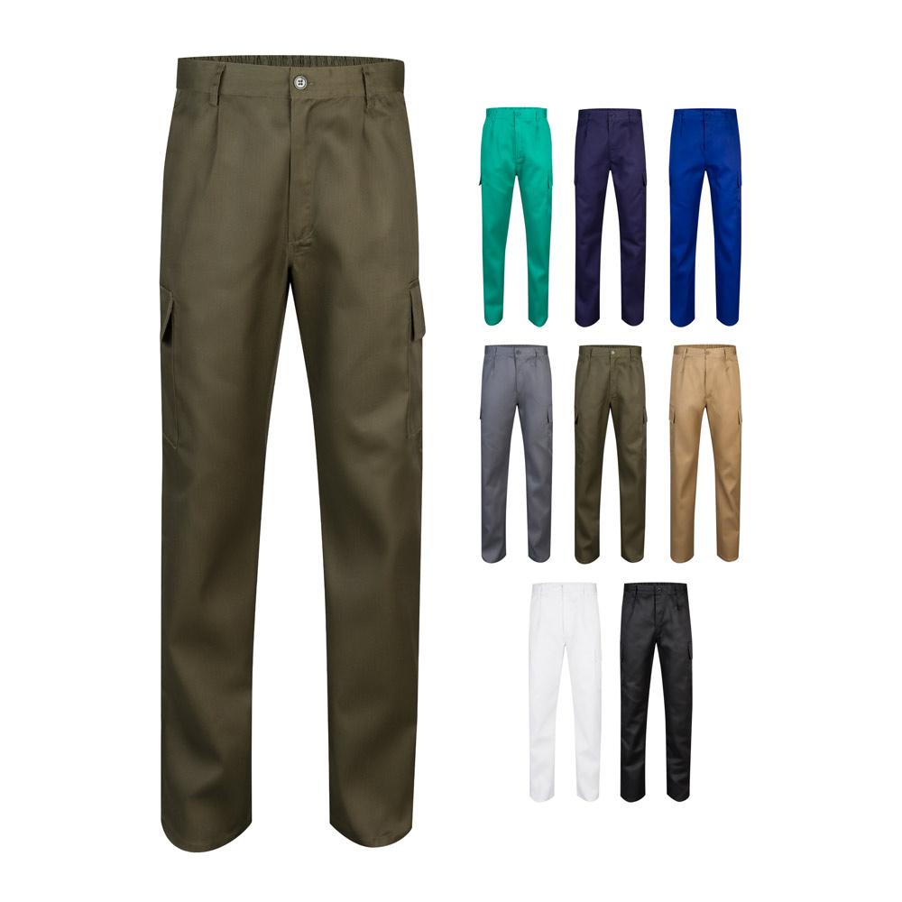Multi-Pocket Twill Trousers - Wartnaby
