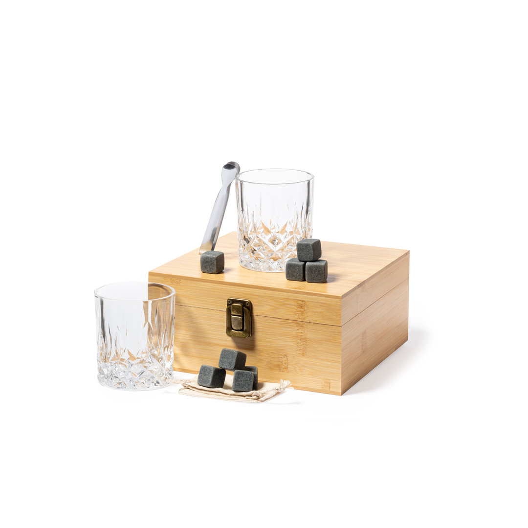 Bambus Whisky Set