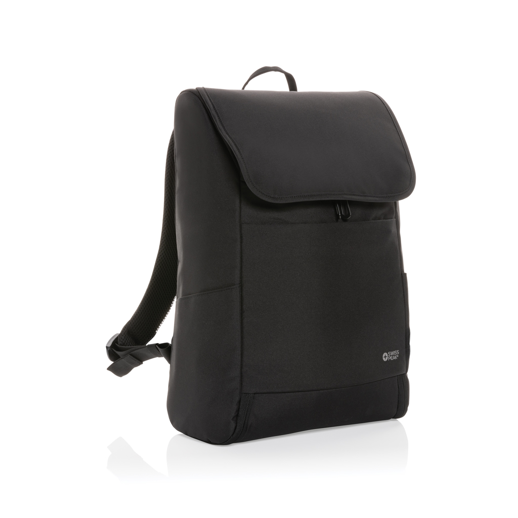 AWARE™ RPET Full Zip 15.6" Backpack - Ufford - Fazeley