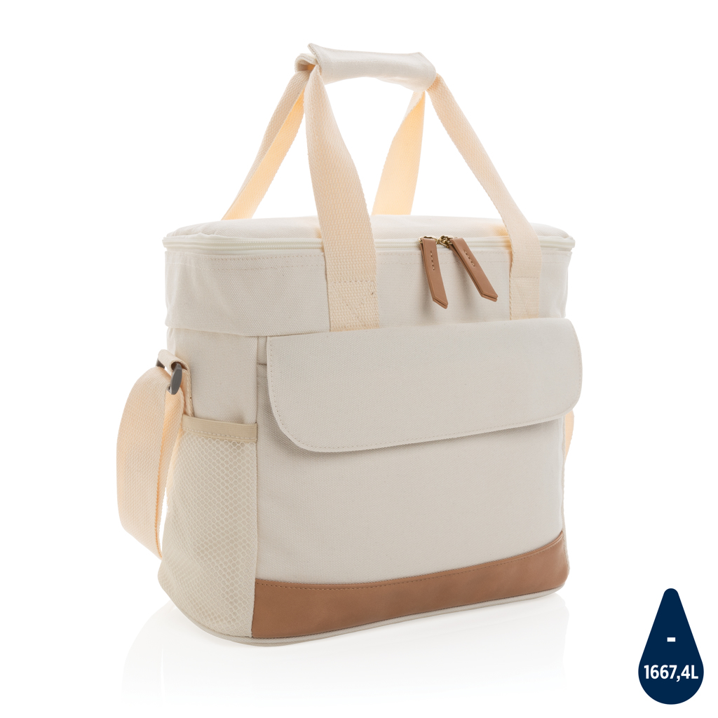 Large Cooler Bag made from Recycled Canvas - Minley