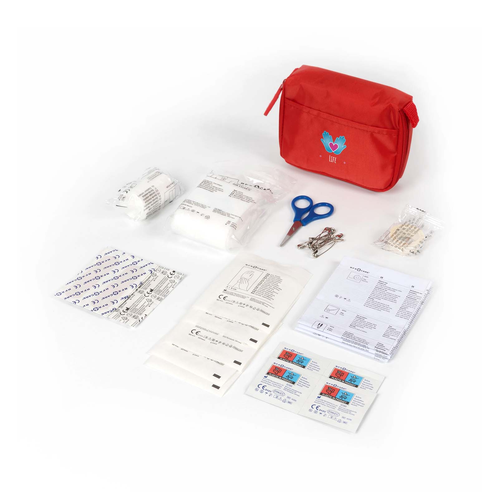 Basic 31-piece first aid kit