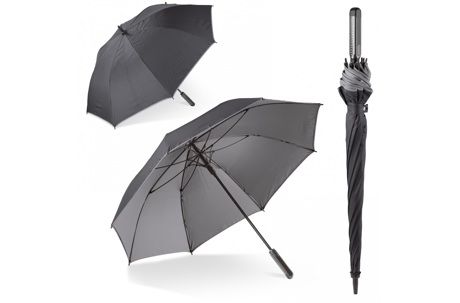 Double Canopy Windproof Fiberglass Umbrella - Southwood