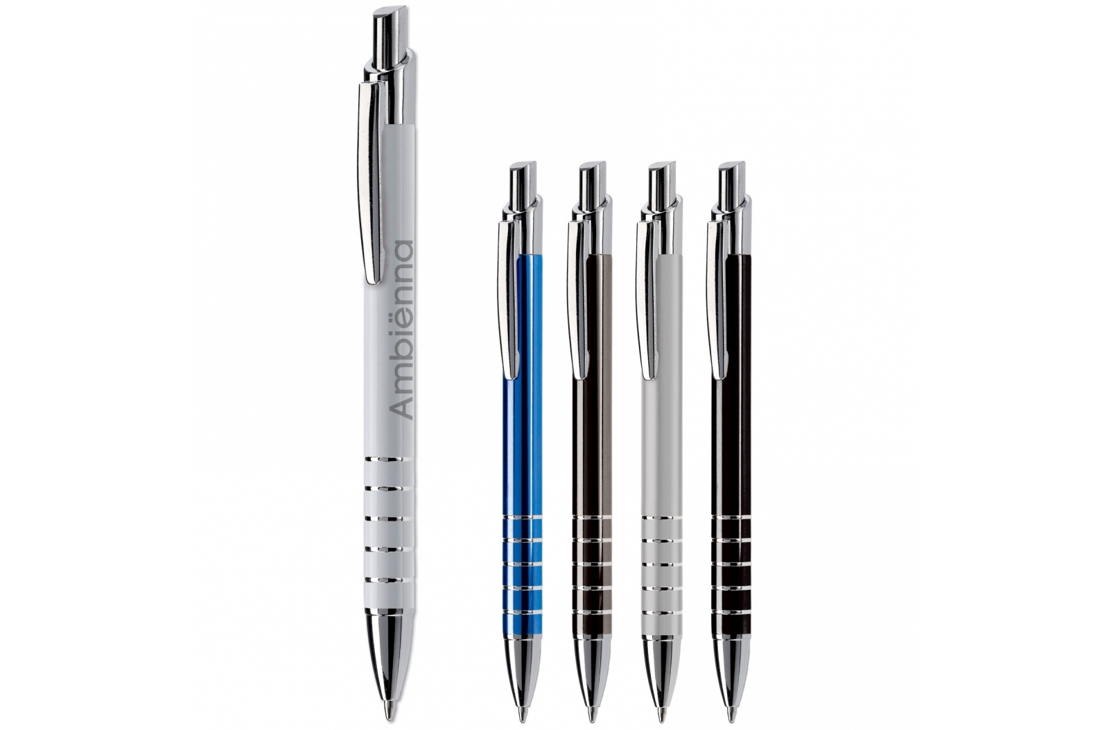 Aluminium Ball Pen with Silver Finish - Dartford