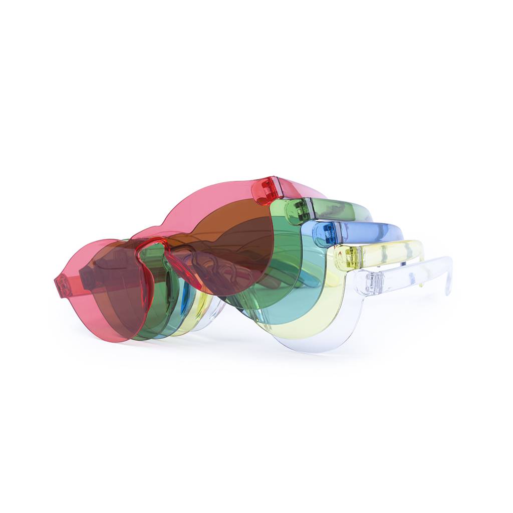 Monochrome Translucent Design Sunglasses - Grantham