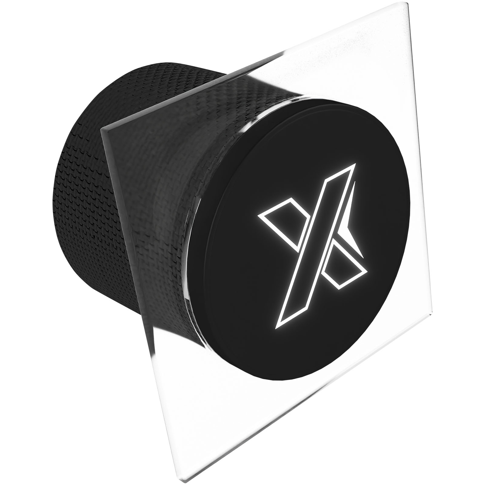 Bluetooth Speaker with Light-Up Logo and Microphone - Hersham