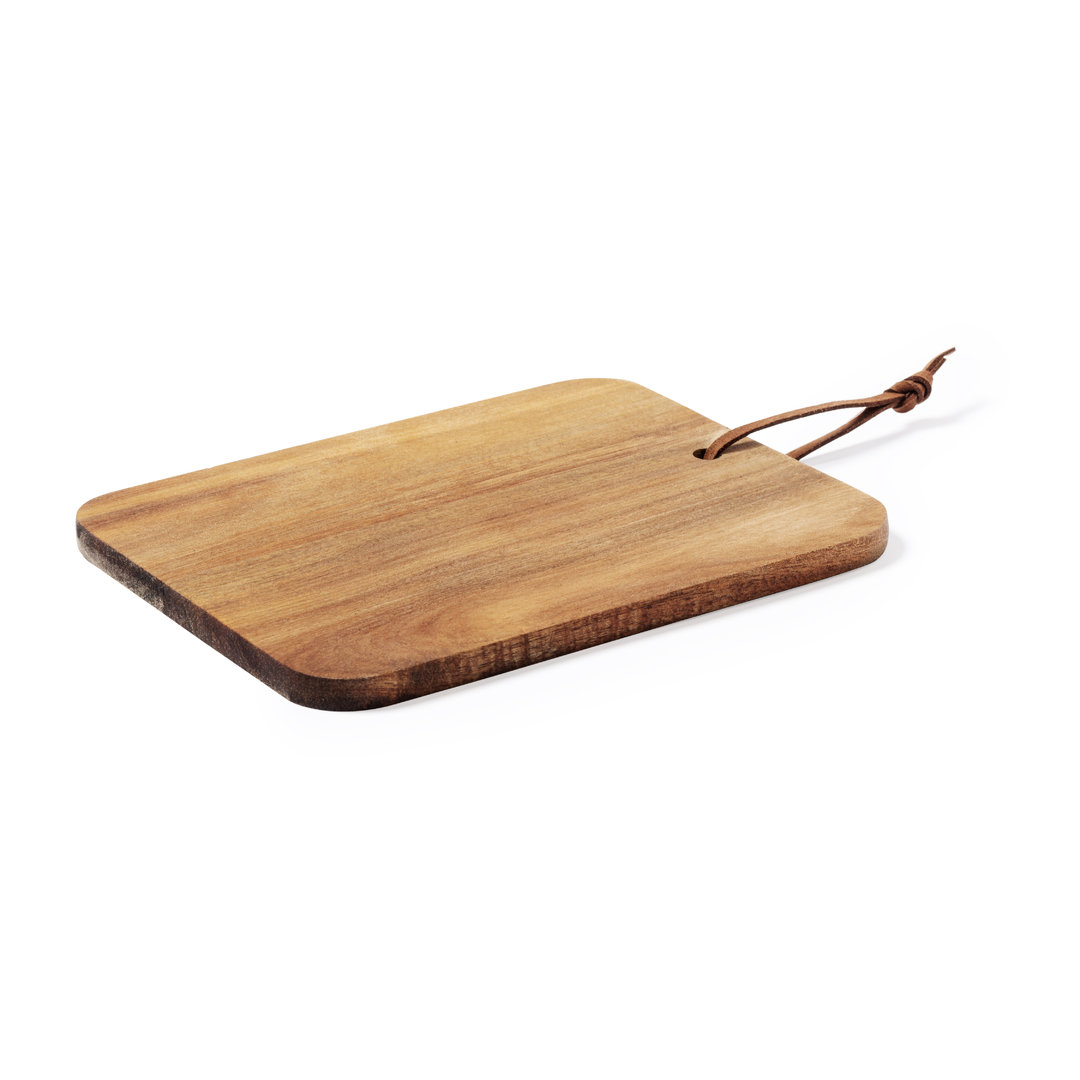 Wooden Cutting Board with Leather Cord - Sapperton - Hardwick