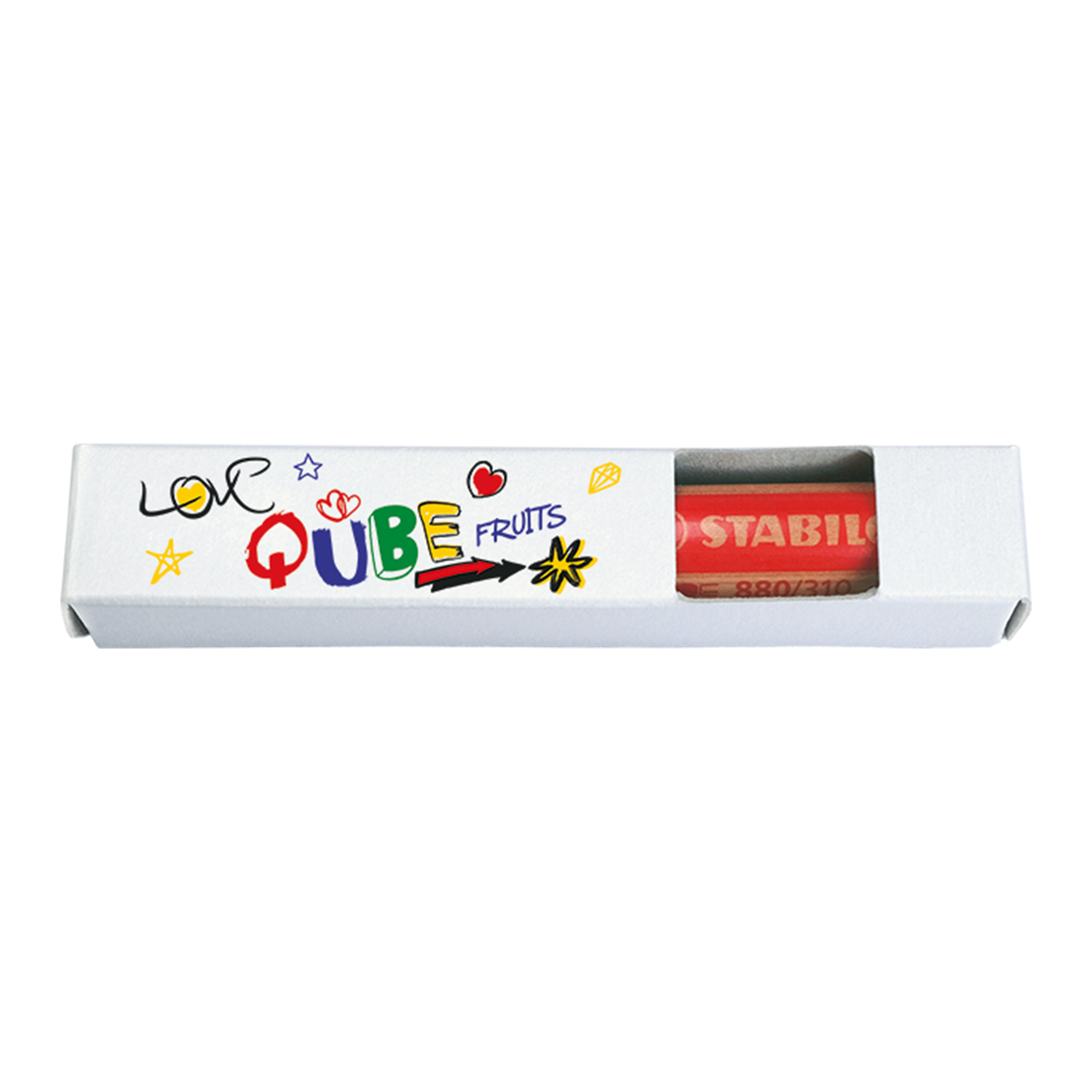 Colorful Stabilo Boss® Multitalent Pencil in Cardboard Case - Donington on the Wolds