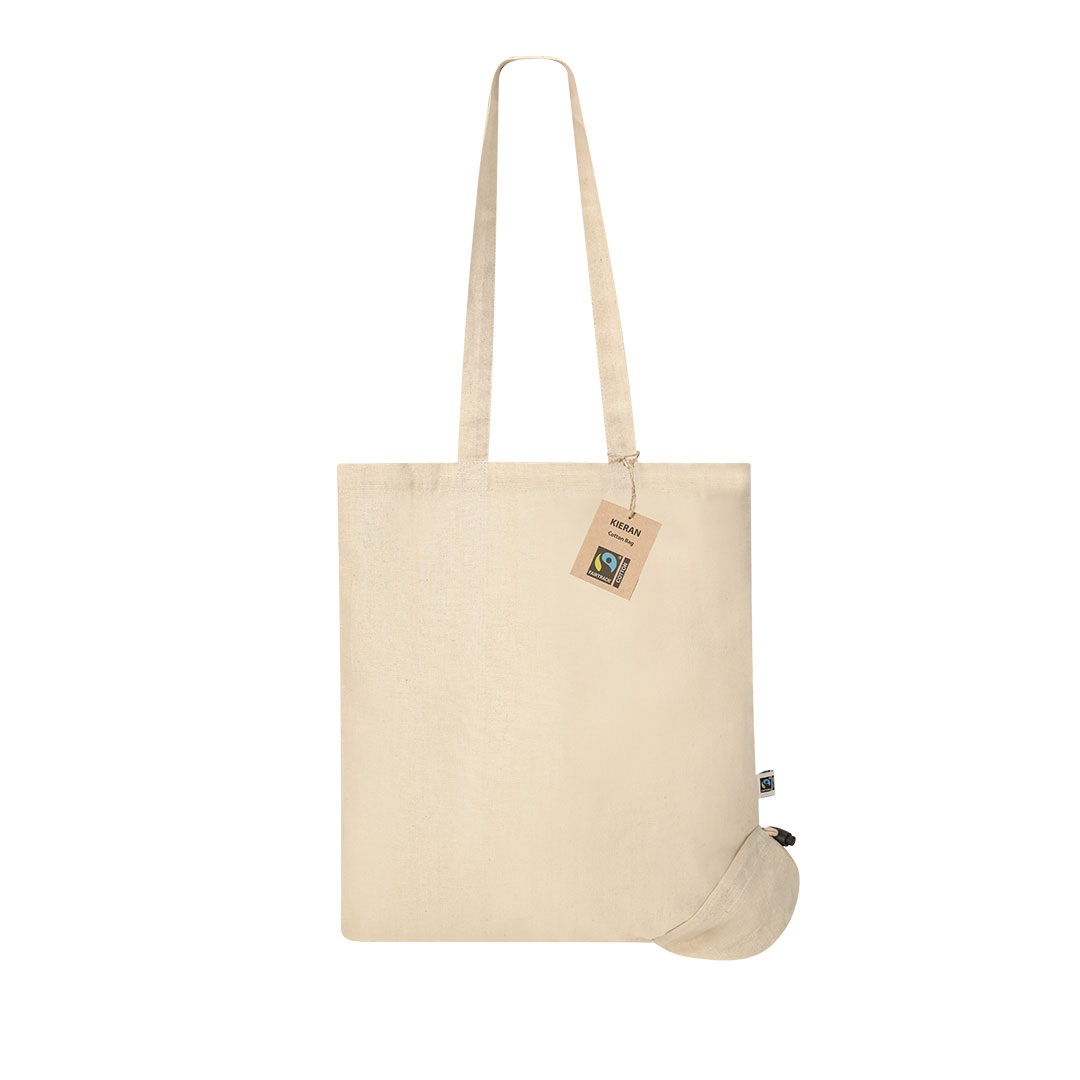 Foldable Fairtrade Cotton Bag - Otley