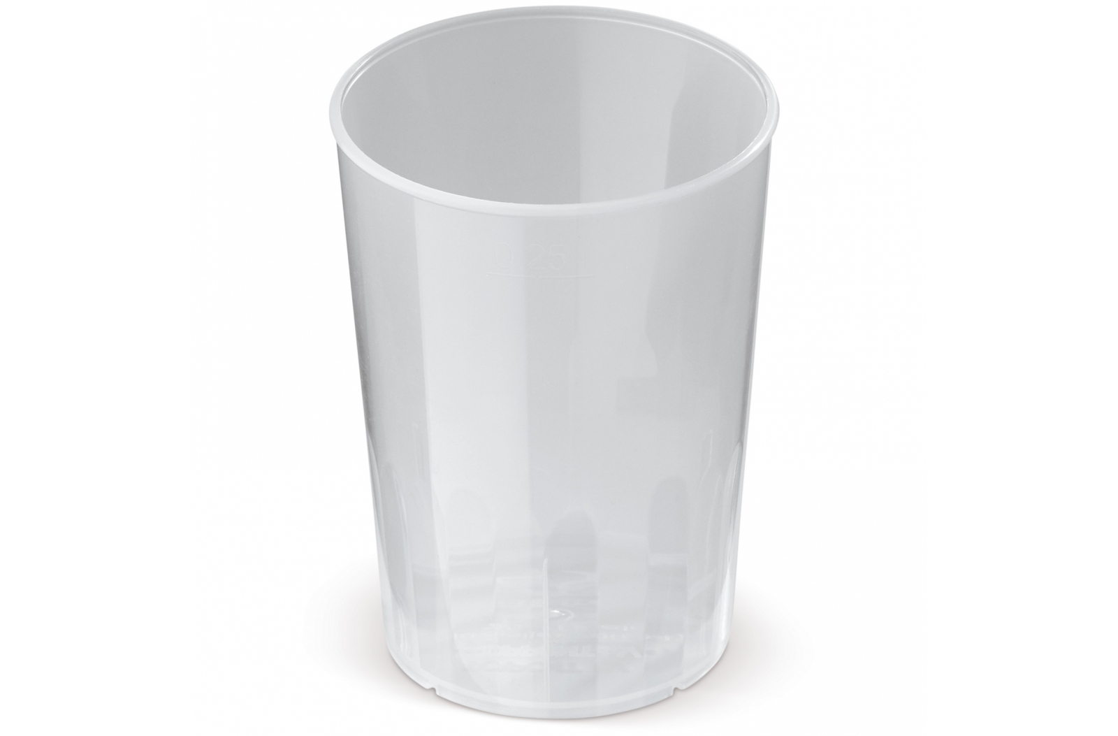 Reusable Unbreakable Stackable Plastic Cups 250ml - Betley