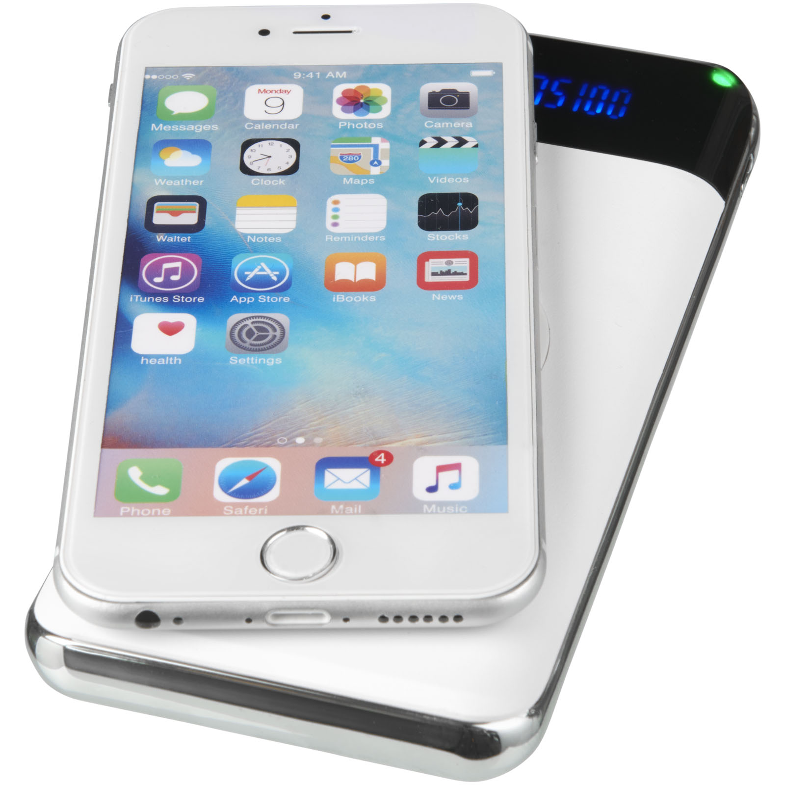 Wireless Power Bank with LED Display - Clifton - Portland