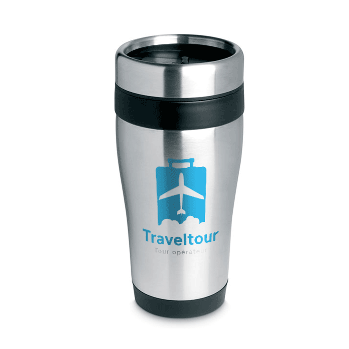 Stainless Steel Double Wall Travel Cup 455ml - Edge Hill