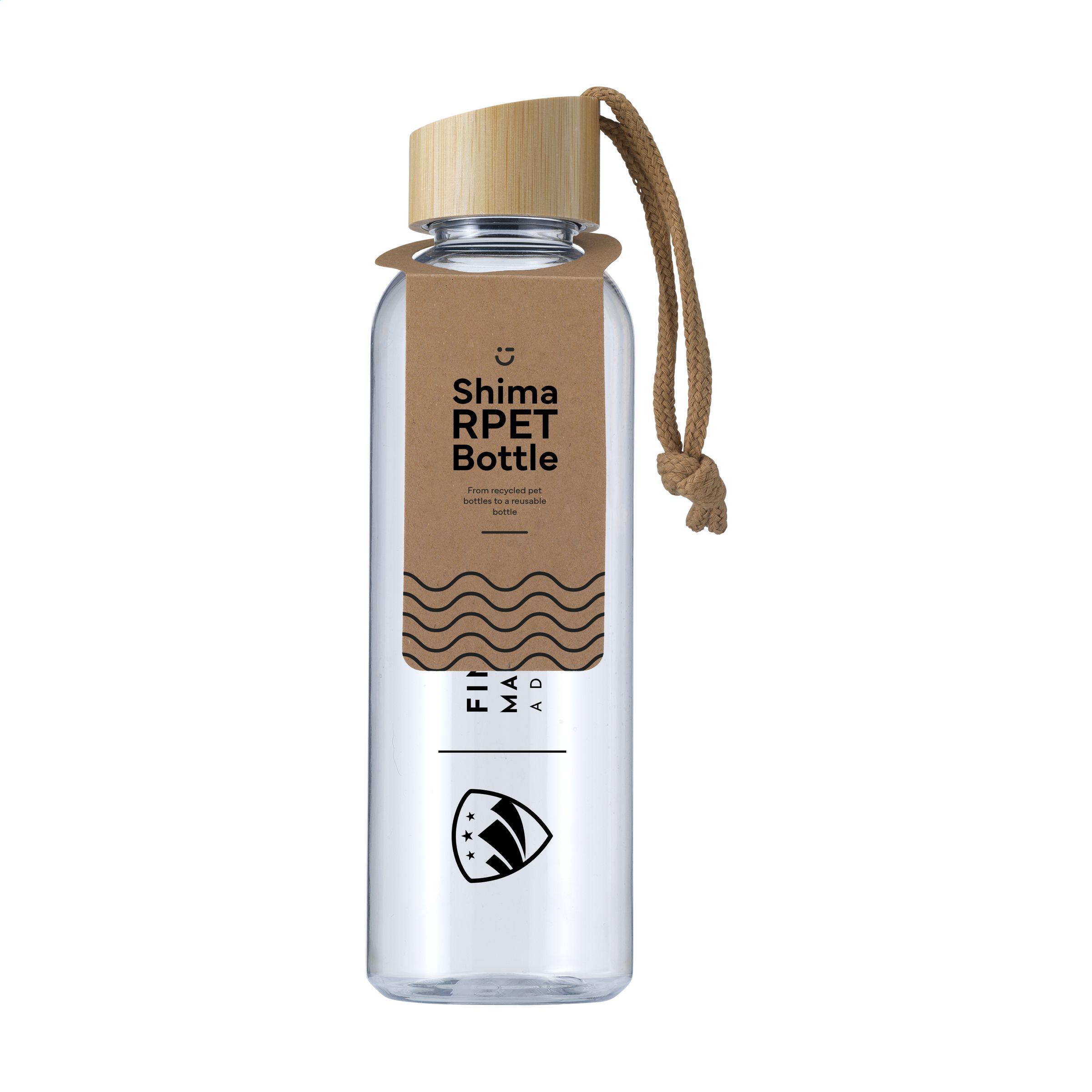 EcoFlow Bamboo Cap RPET Bottle - Charmouth