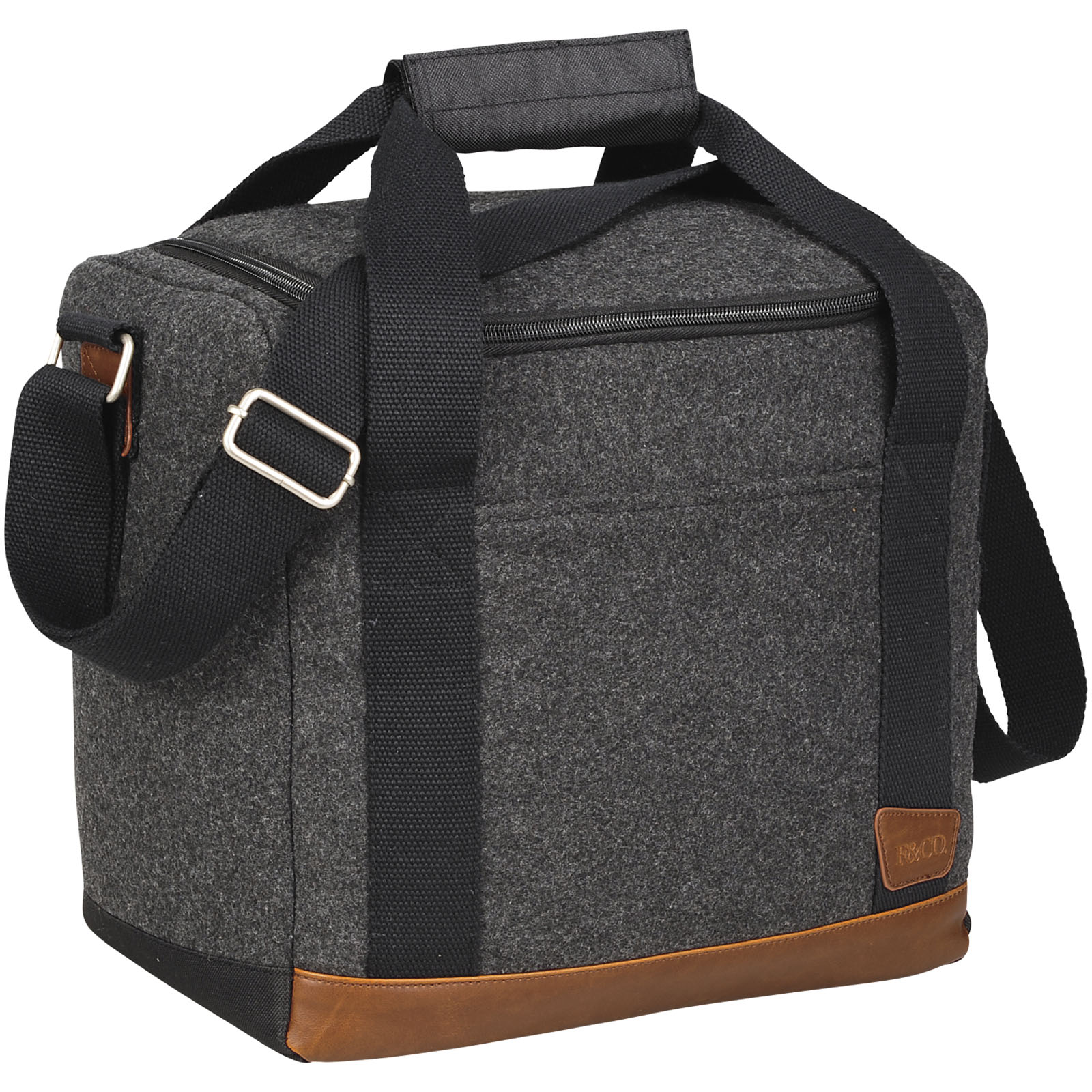 Insulated cooler bag from the Field & Co.® Campster Series, complete with a bottle divider - Nutfield