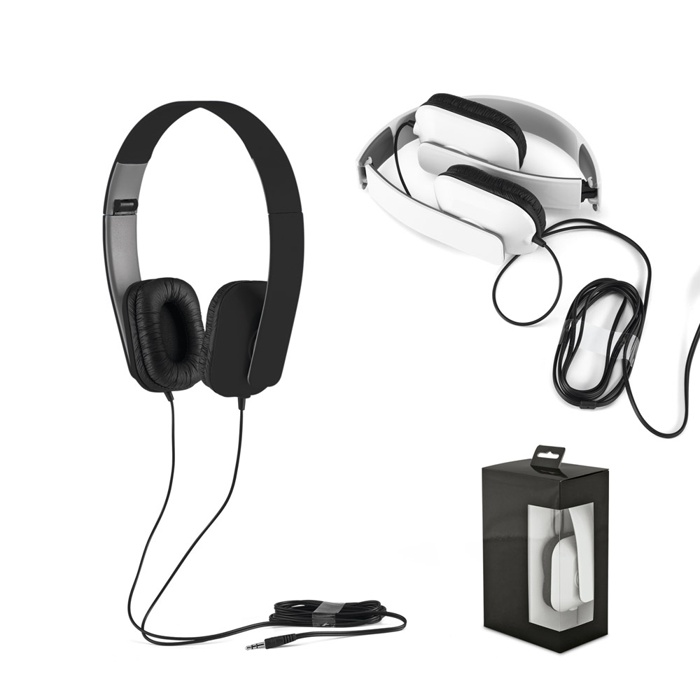 Headphones made of ABS plastic that can be adjusted and folded - Bedlington