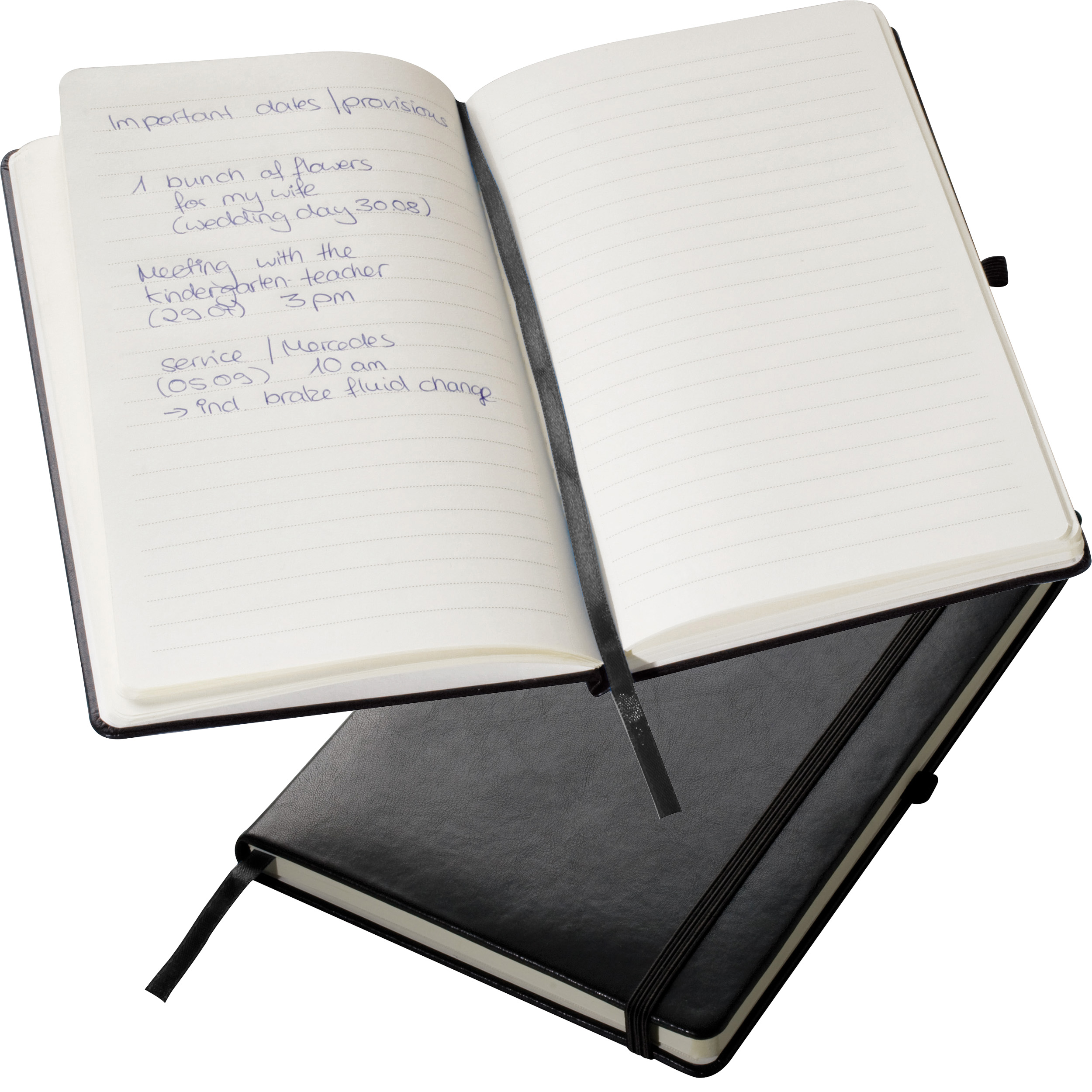 Black A5 notebook - Penzance