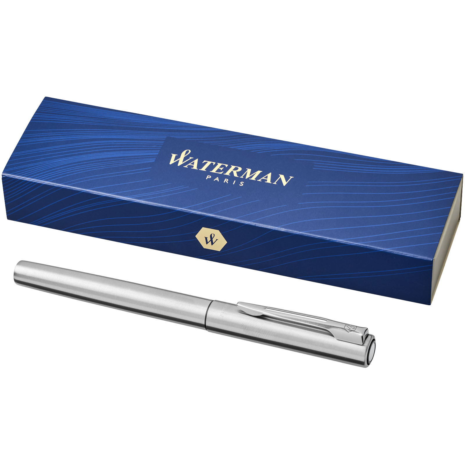 Graduate rollerball pen (black ink) Waterman - Chrome