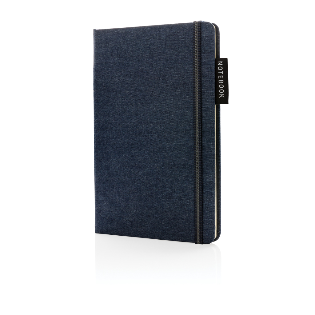 Denim Hardcover Notebook - Bishops Itchington - Abbey Lane End