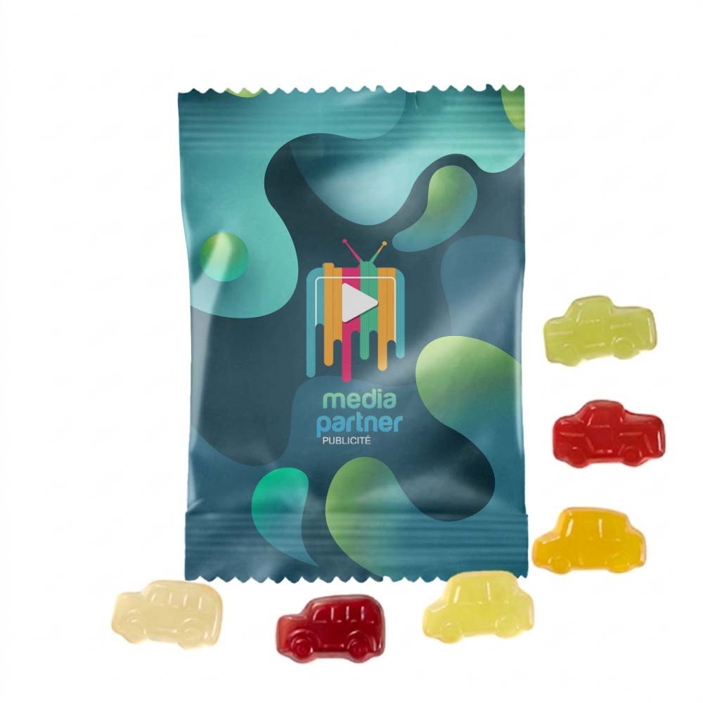Retro Fruit Car Gummies - Huyton