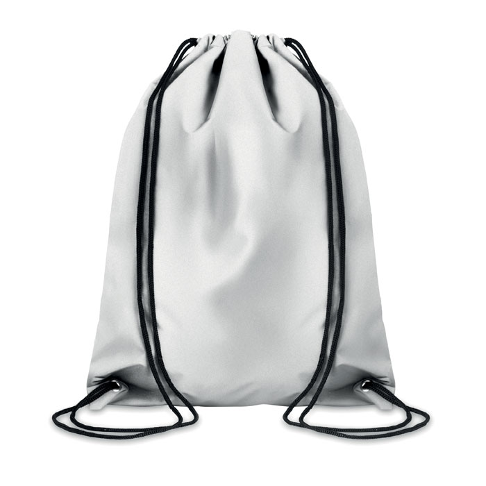 Highly Reflective Drawstring Bag made of 190T Polyester - Gorton
