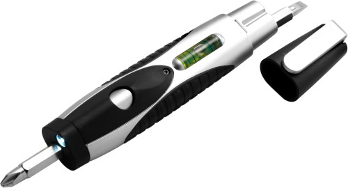 Multifunctional Mini Toolkit with LED - Otterburn printed with logo