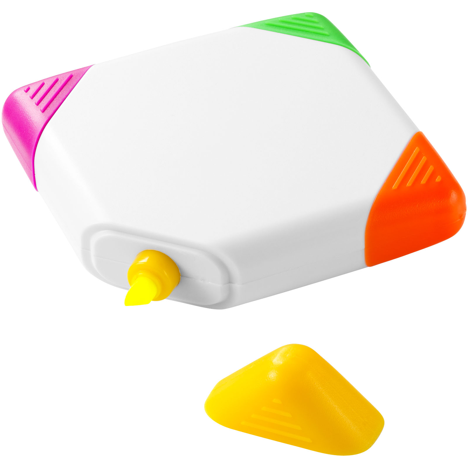 Square-shaped Multi-color Highlighter - Fritham