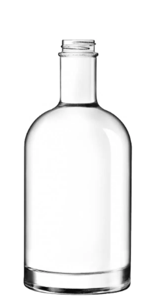 Elegant 70cl Glass Bottle - Inkberrow