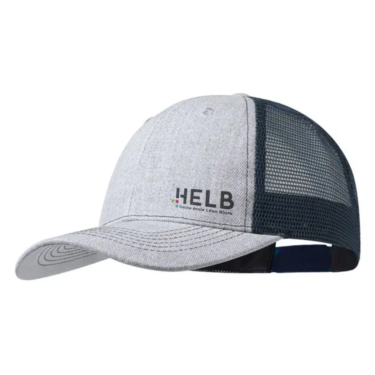 Colorful 6-Panel Polyester Mesh Cap - Shetland