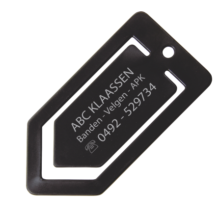 Maxi Büroklammer aus Plastik in Pfeilform - Ratzeburg