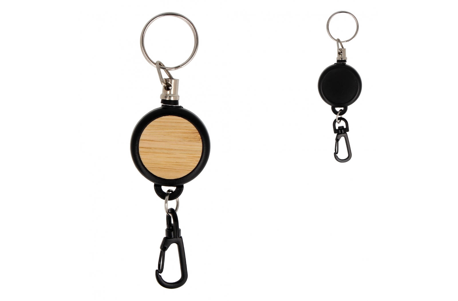 Kartenhalter mit R-ABS und Bambus - Jülich bedrucken mit Logo