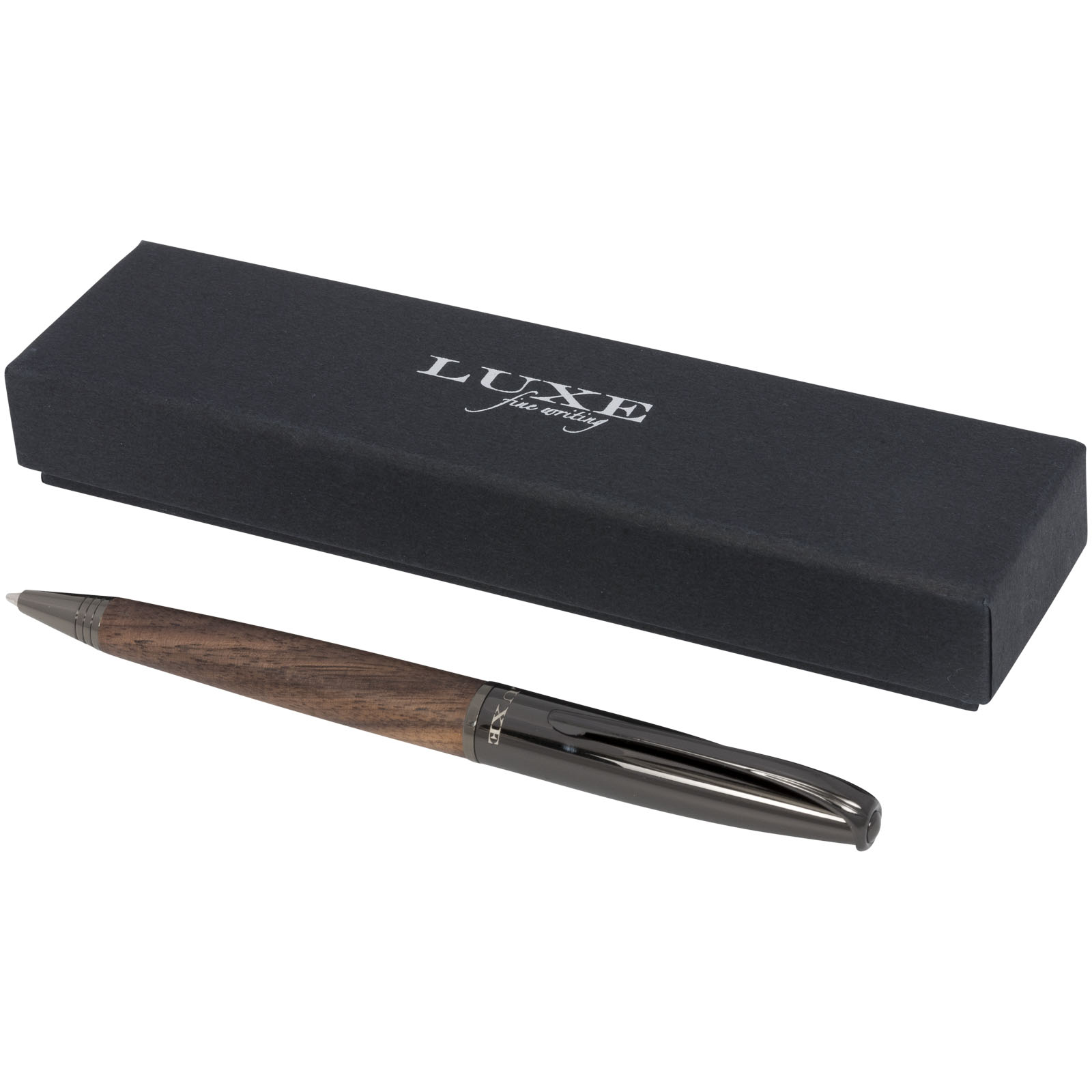 Loure wood barrel ballpoint pen - Little Hadham - Camelford