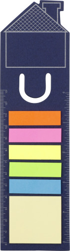 Cardboard Bookmark with Ruler and Sticky Notes - Berkswell - Pedmore
