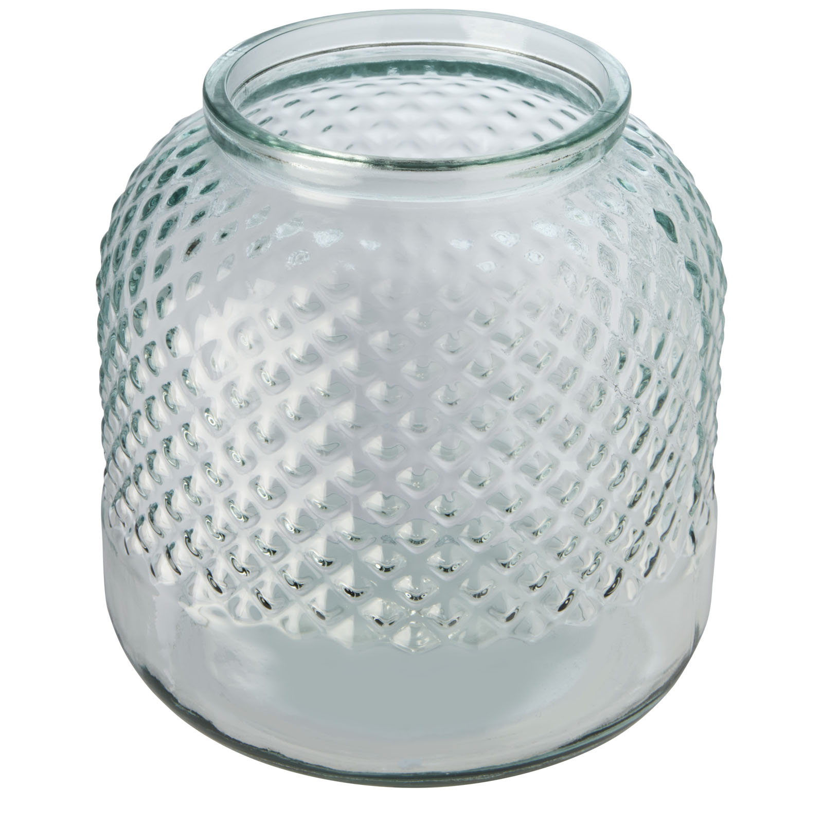 Diamond Glass Candle Holder - Bathford - Evershot