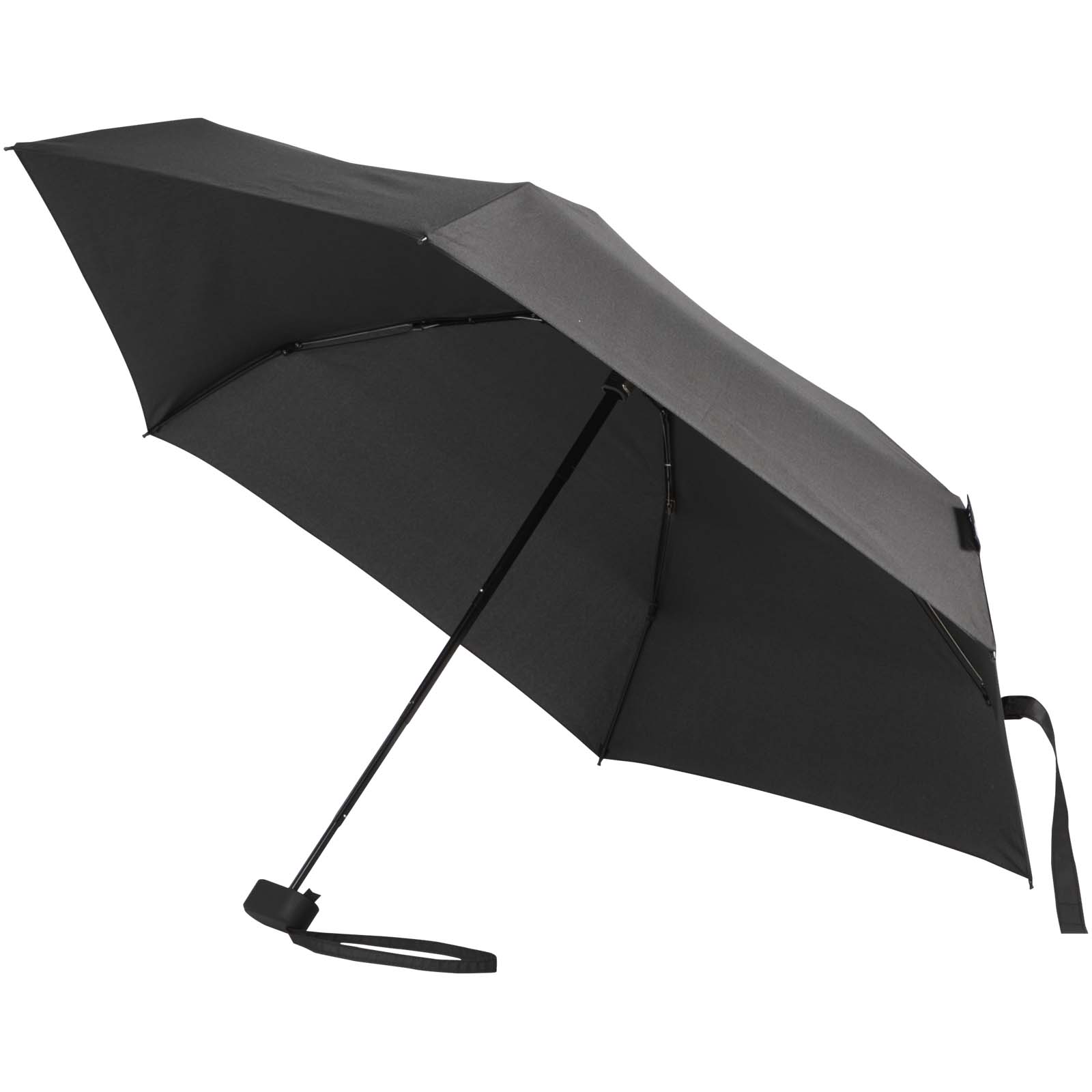 Mini paraguas plegable Jill 19" de RPET de 5 secciones con tu logo
