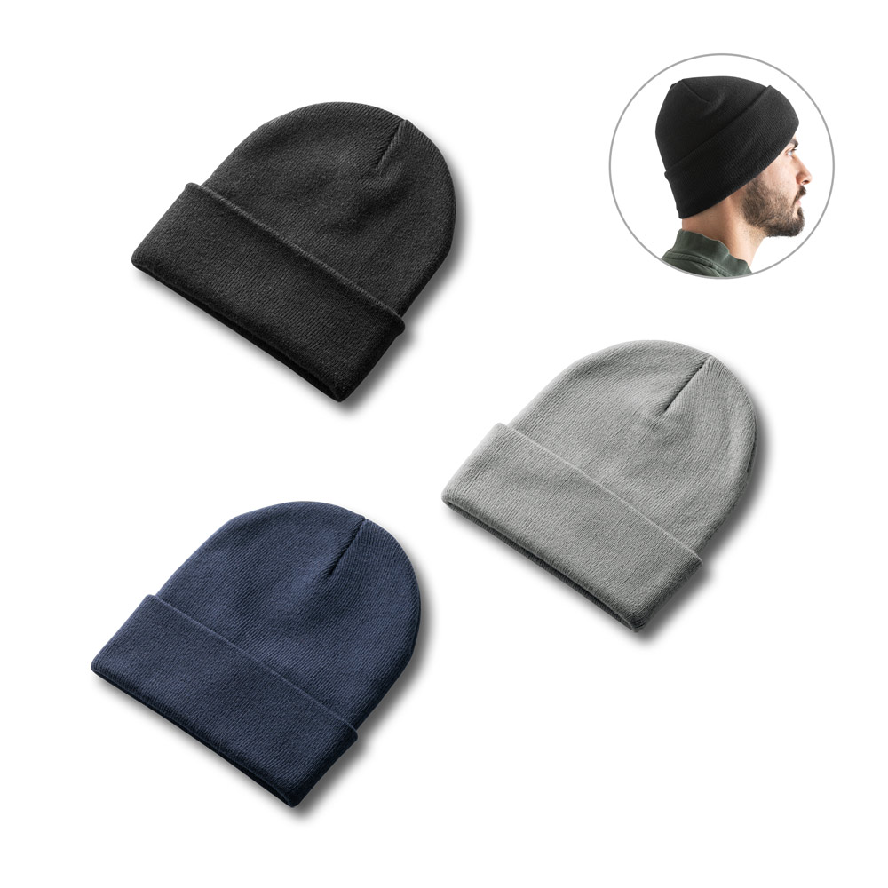 Foldable Knitted Beanie - Witney