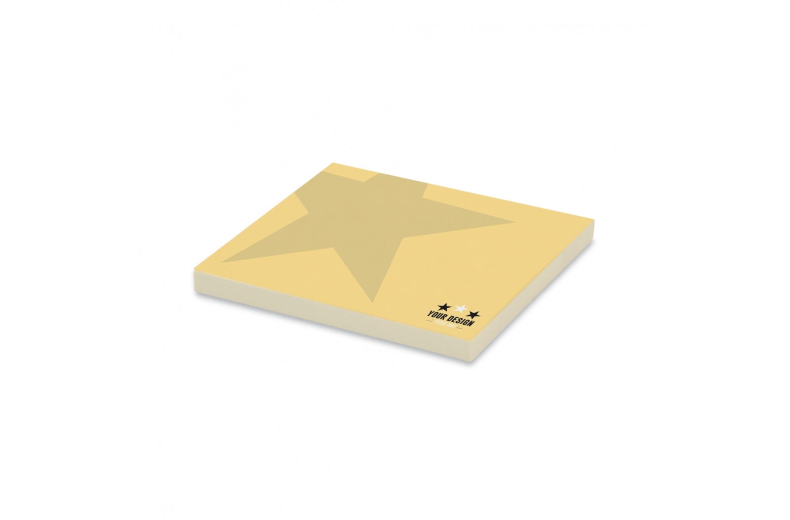 A pack of 25 full-color adhesive notes, each measuring 72x72mm - Little Crosby