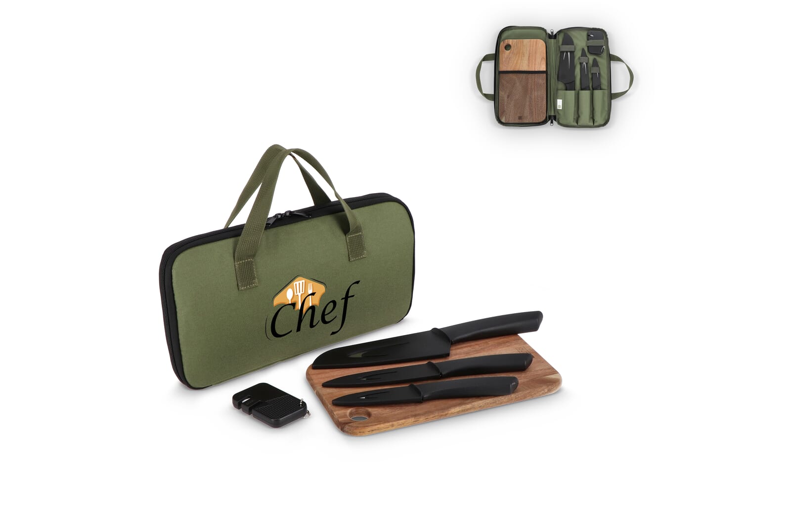 InSideOut 6-piece Knife Set Chef on the Go