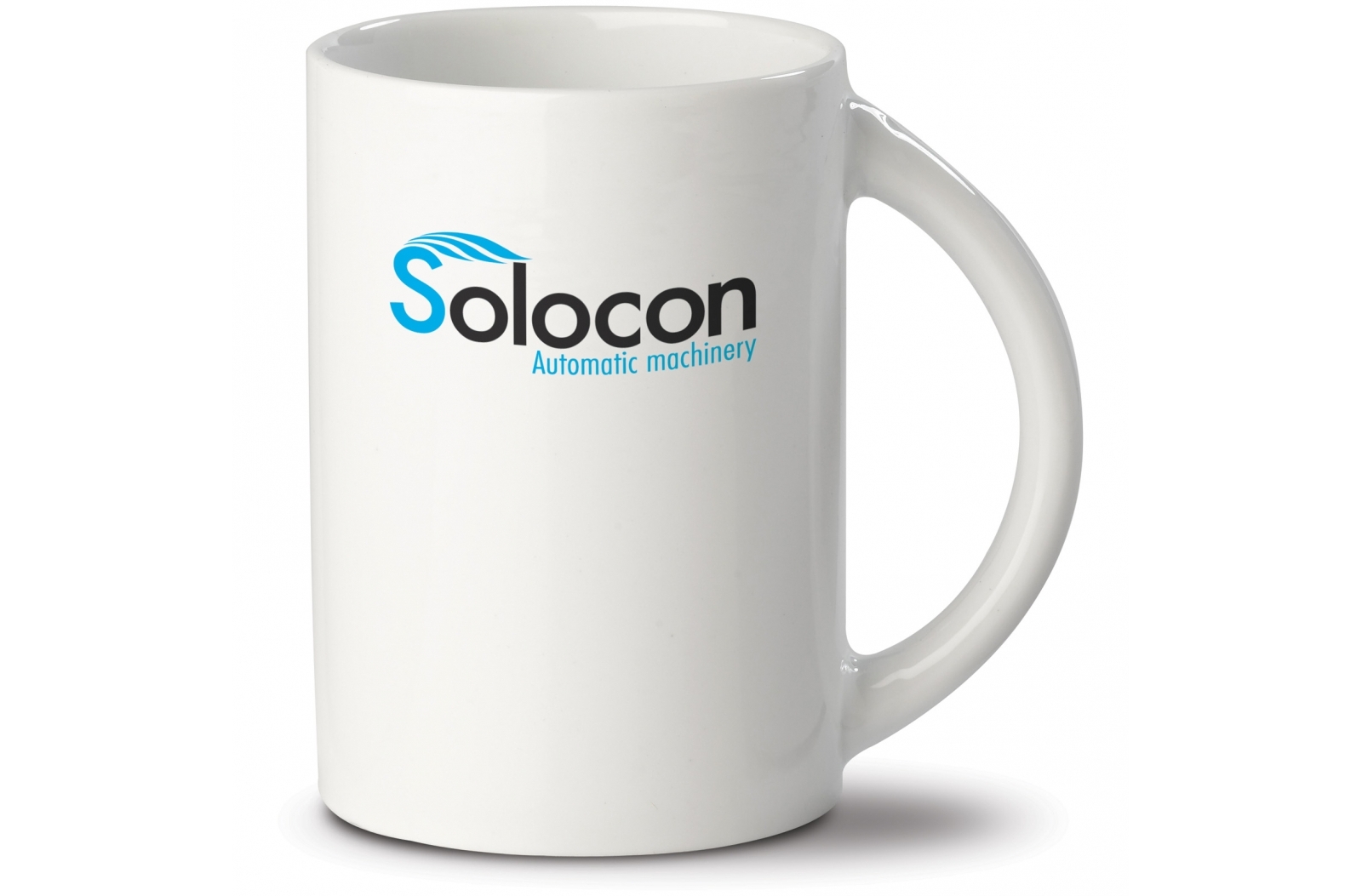 Elegant Porcelain White Mug 250ml - Grayshott