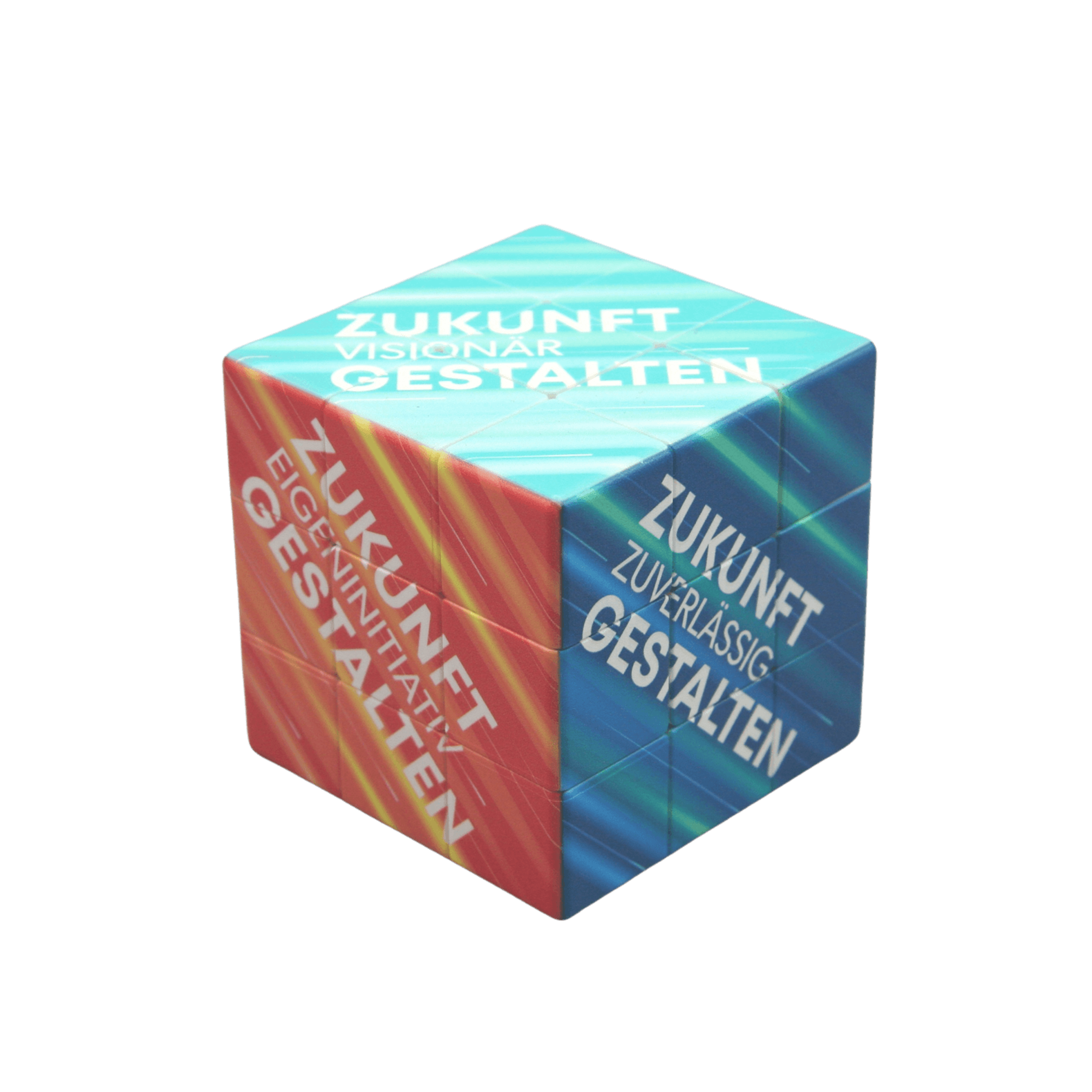 Twisted Puzzle Cube - Newton bedrukken met logo