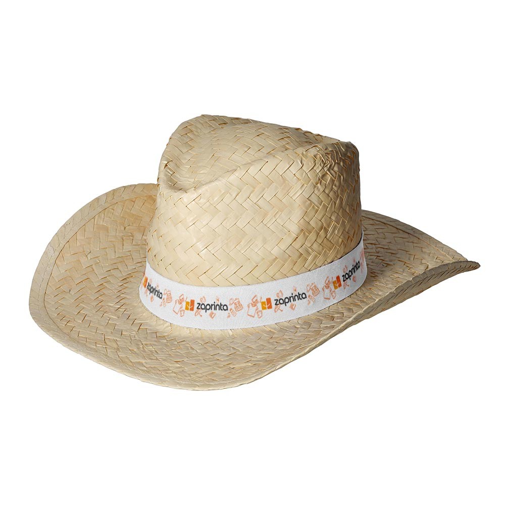 Cowboy Straw Hat with Bandana - Lochinver