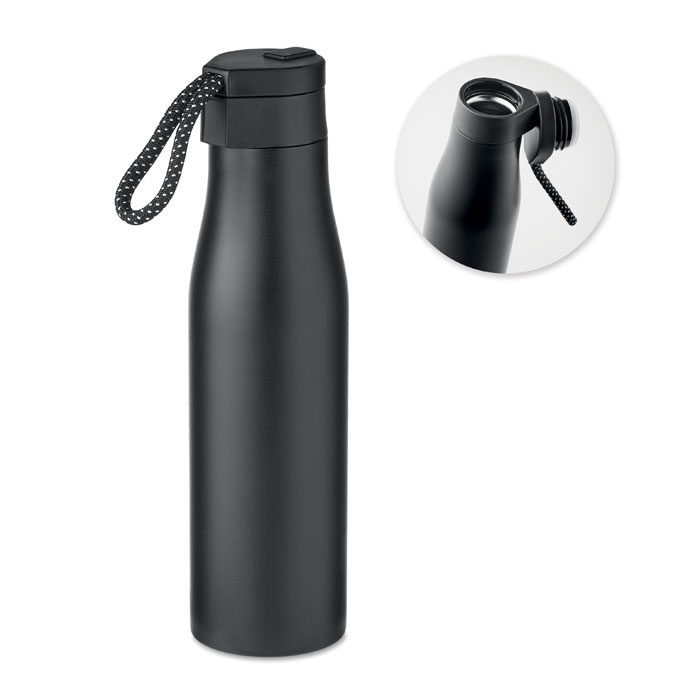 Insulated Stainless Steel Water Bottle with Magnetic Lid 600ml - Penzance